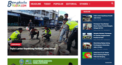 Desktop Screenshot of bengkulutoday.com