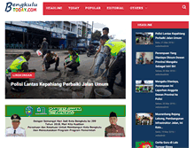 Tablet Screenshot of bengkulutoday.com